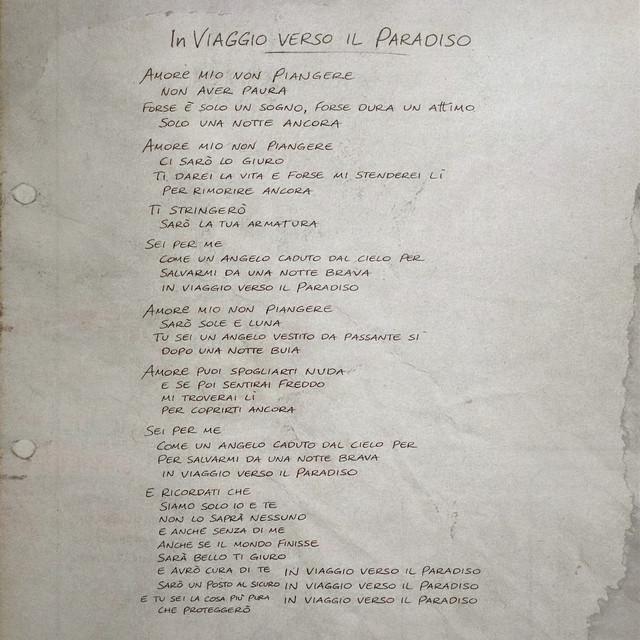In Viaggio Verso Il Paradiso
